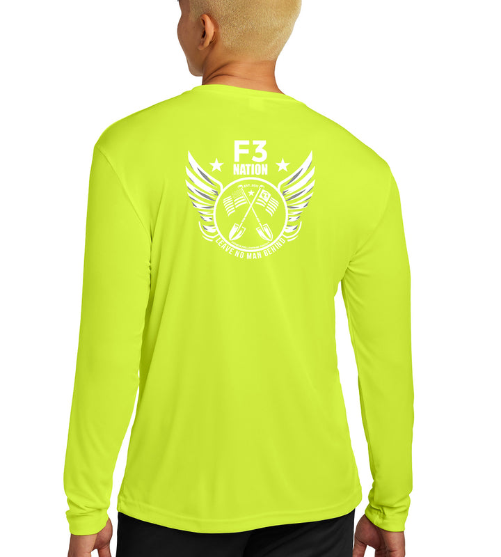 F3 2024 Official F3 Race Jersey - Sport-Tek Long Sleeve Shirts Pre-Order