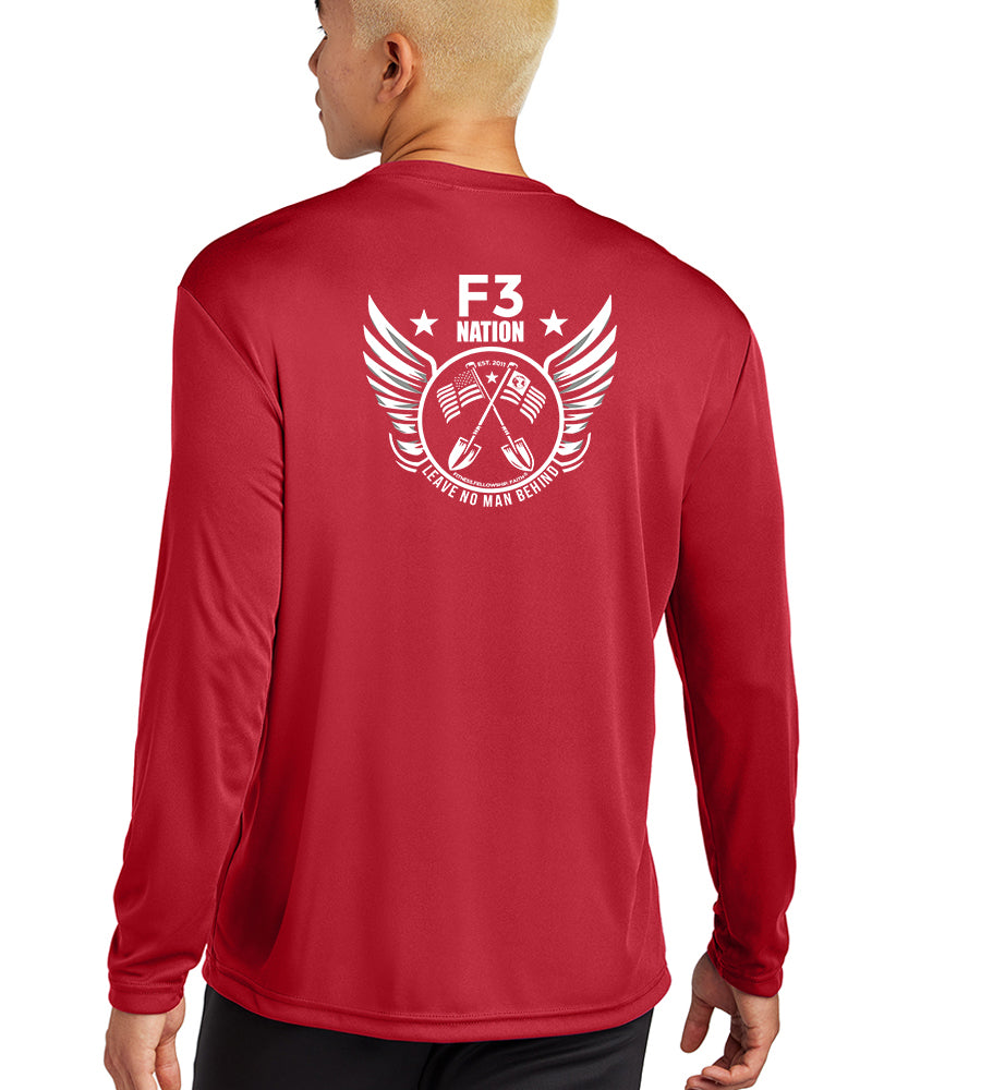 F3 2024 Official F3 Race Jersey - Sport-Tek Long Sleeve Shirts Pre-Order