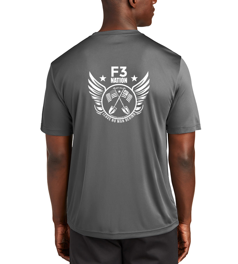 F3 2024 Official F3 Race Jersey - Sport-Tek  ***Tall*** PosiCharge Competitor Tee Shirts Pre-Order