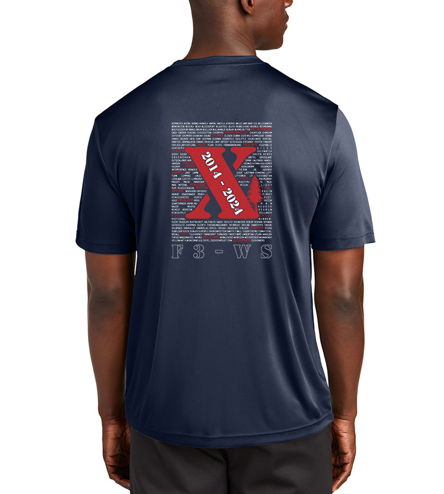 F3 Winston-Salem 10 Year Anniversary (V2.5) 2024 Pre-Order February 2024