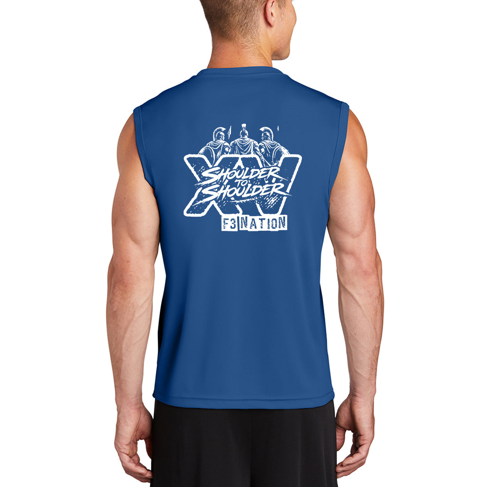 2026 F3 Nation Official Race Jersey Pre-Order - Sport-Tek Sleeveless PosiCharge Competitor Tee Pre-Order