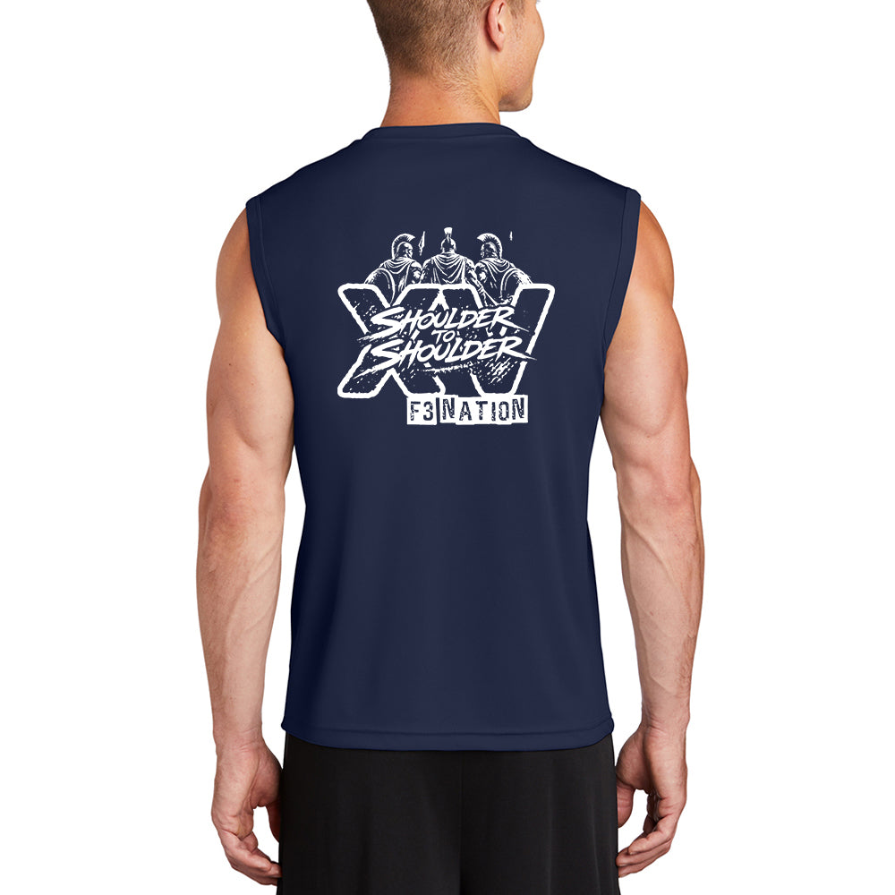 2026 F3 Nation Official Race Jersey Pre-Order - Sport-Tek Sleeveless PosiCharge Competitor Tee Pre-Order