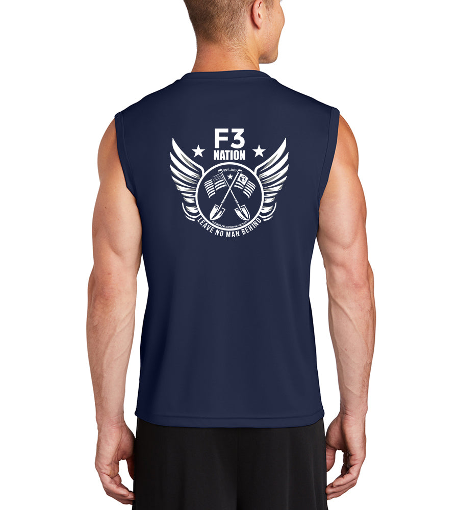F3 2024 Official F3 Race Jersey - Sport-Tek Sleeveless PosiCharge Competitor Tee Pre-Order