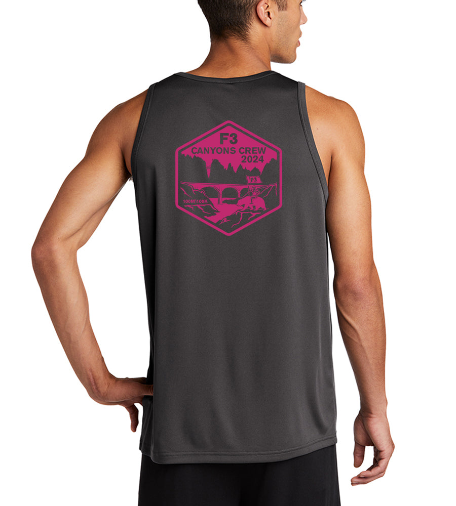 F3 Gold Rush Canyons Crew Hot Pink Logo Pre-Order January 2024