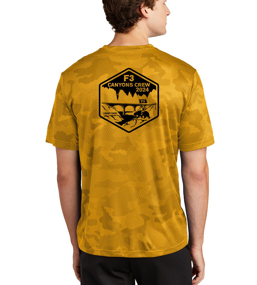 F3 Gold Rush Canyons Crew Black Logo Pre-Order January 2024