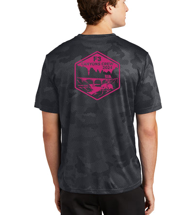 F3 Gold Rush Canyons Crew Hot Pink Logo Pre-Order January 2024