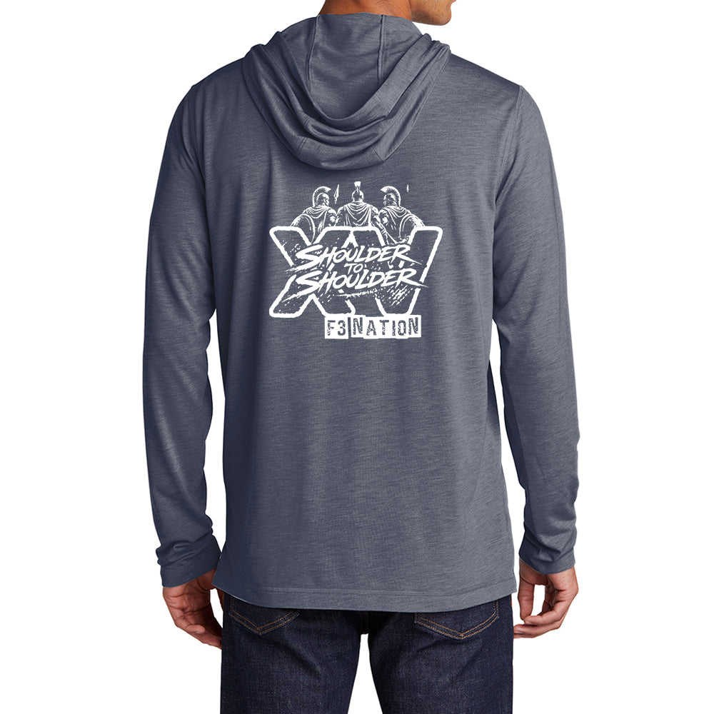 2026 F3 Nation Official Race Jersey Pre-Order  -  Sport-Tek PosiCharge Tri-Blend Wicking Long Sleeve Hoodie Pre-Order