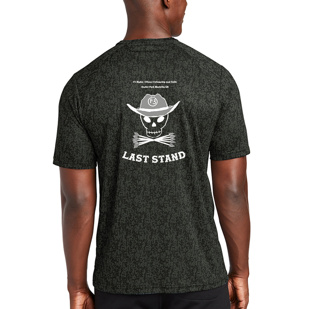 CLEARANCE ITEM -F3 Alpha Last Stand -  Sport-Tek Digi Camo Tee Short Sleeve (Black-Large)