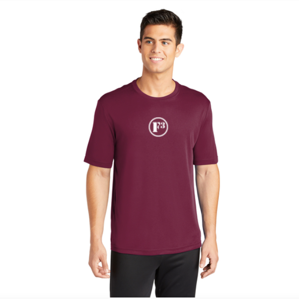 CLEARANCE ITEM - F3 Sport-Tek PosiCharge Competitor Tee Short Sleeve (Cardinal)