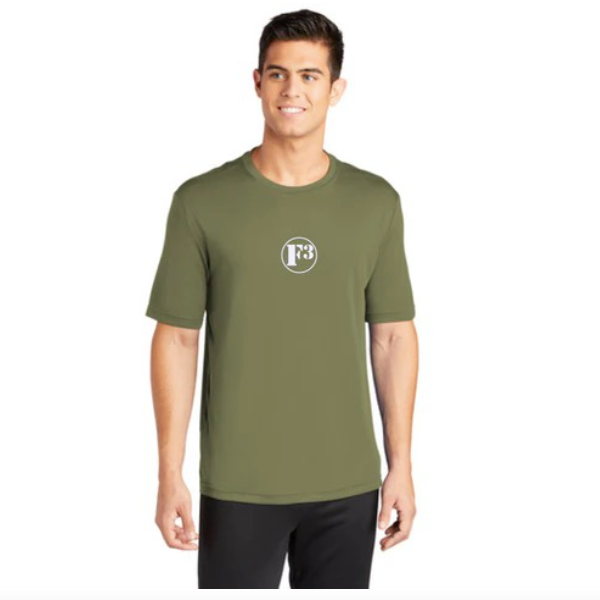 CLEARANCE ITEM - Sport-Tek Competitor Tee Short Sleeve (Olive Drab Green)