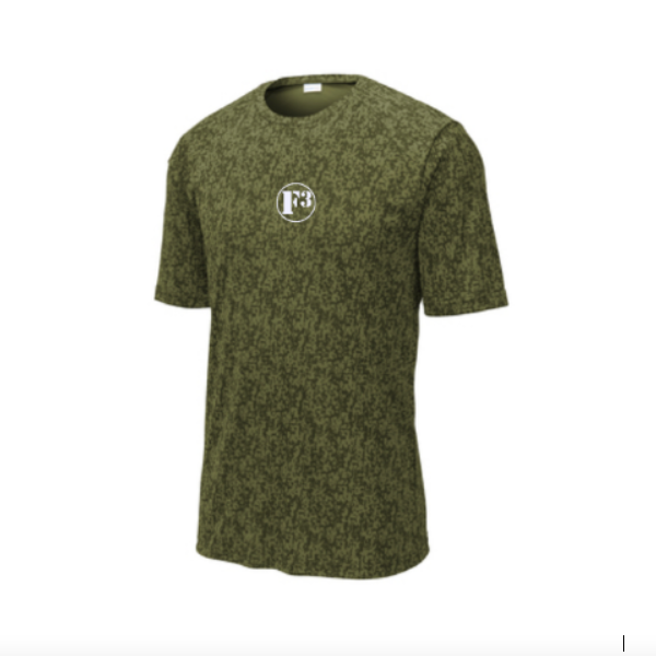 CLEARANCE ITEM - F3 Sport-Tek Digi Camo Tee Short Sleeve (Olive Drab Green/ Large)