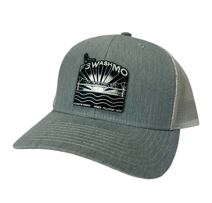 F3 WashMO Leatherette Patch Hat Pre-Order June 2023
