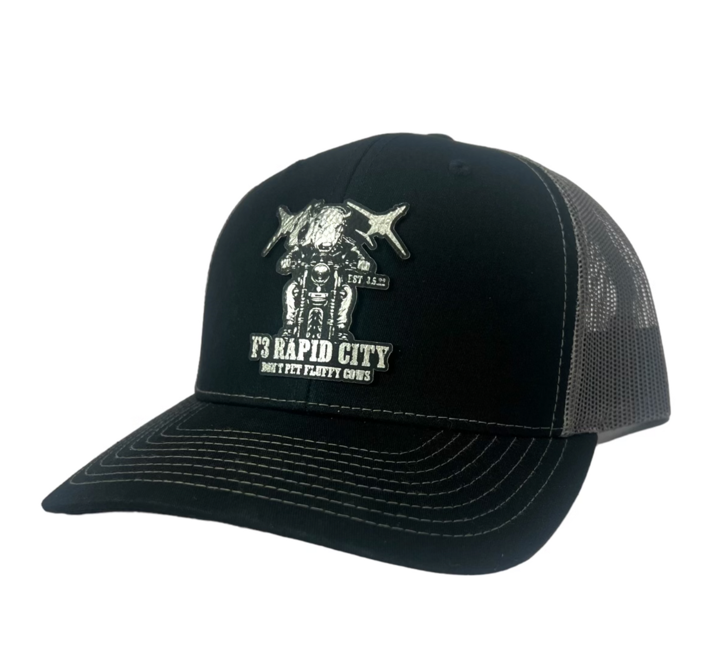 F3 Rapid City Leatherette Patch Hat Pre-Order July 2023