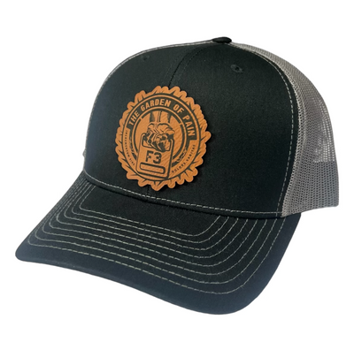 F3 Katy Garden of Pain Leatherette Patch Hat Pre-Order May 2024