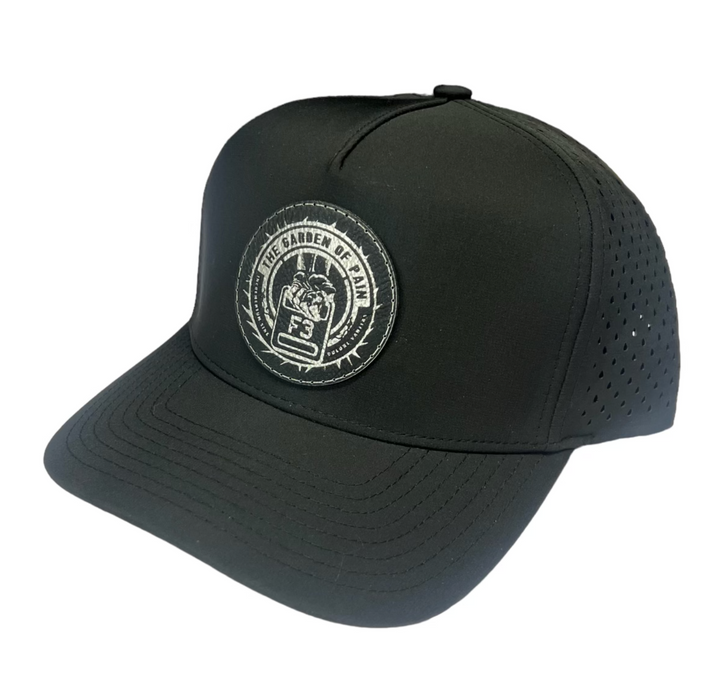 F3 Garden of Pain Leatherette Patch Hat Pre-Order July 2023