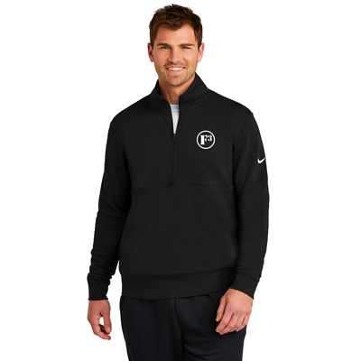 F3 Nike Club Fleece Sleeve Swoosh 1/2-Zip - Made to Order