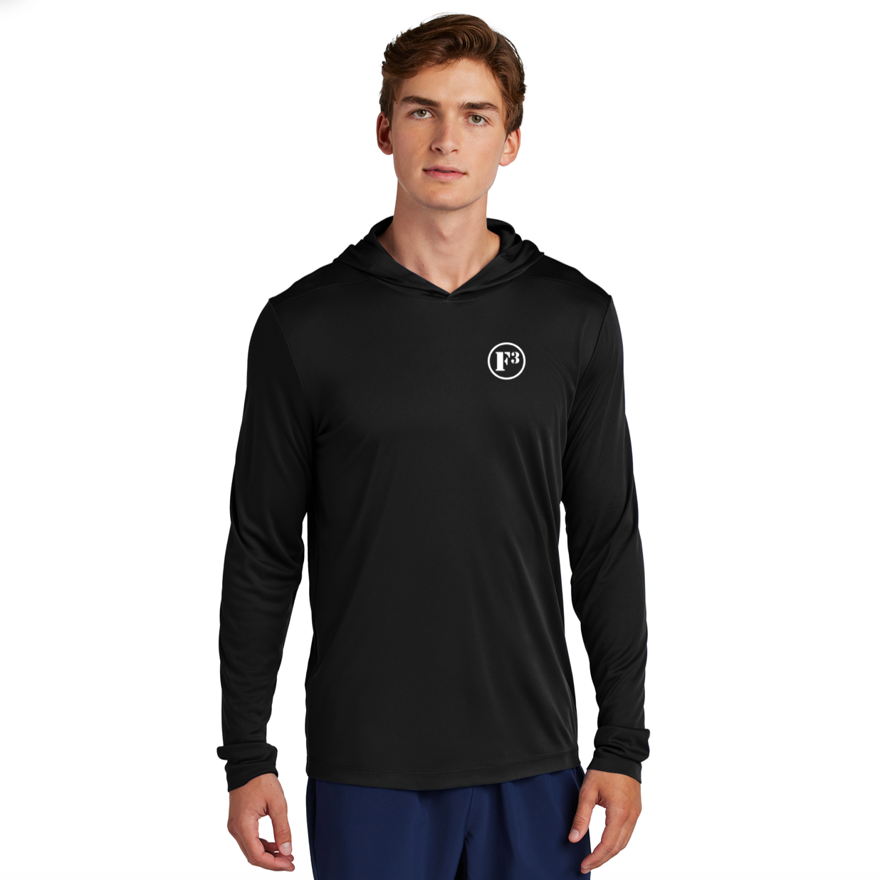 F3 Sport-Tek Posi-UV Pro Long Sleeve Hoodie - Made to Order