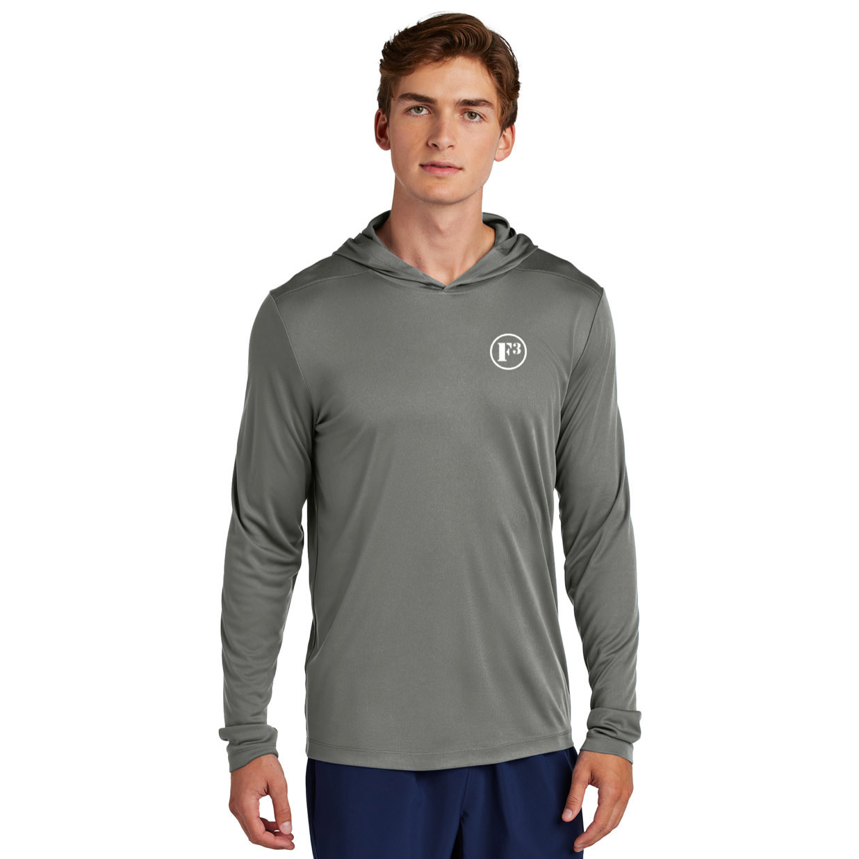 F3 Sport-Tek Posi-UV Pro Long Sleeve Hoodie - Made to Order