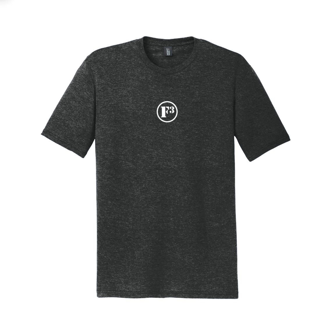 F3 Classic Tri-Blend Tee (Heather Black)