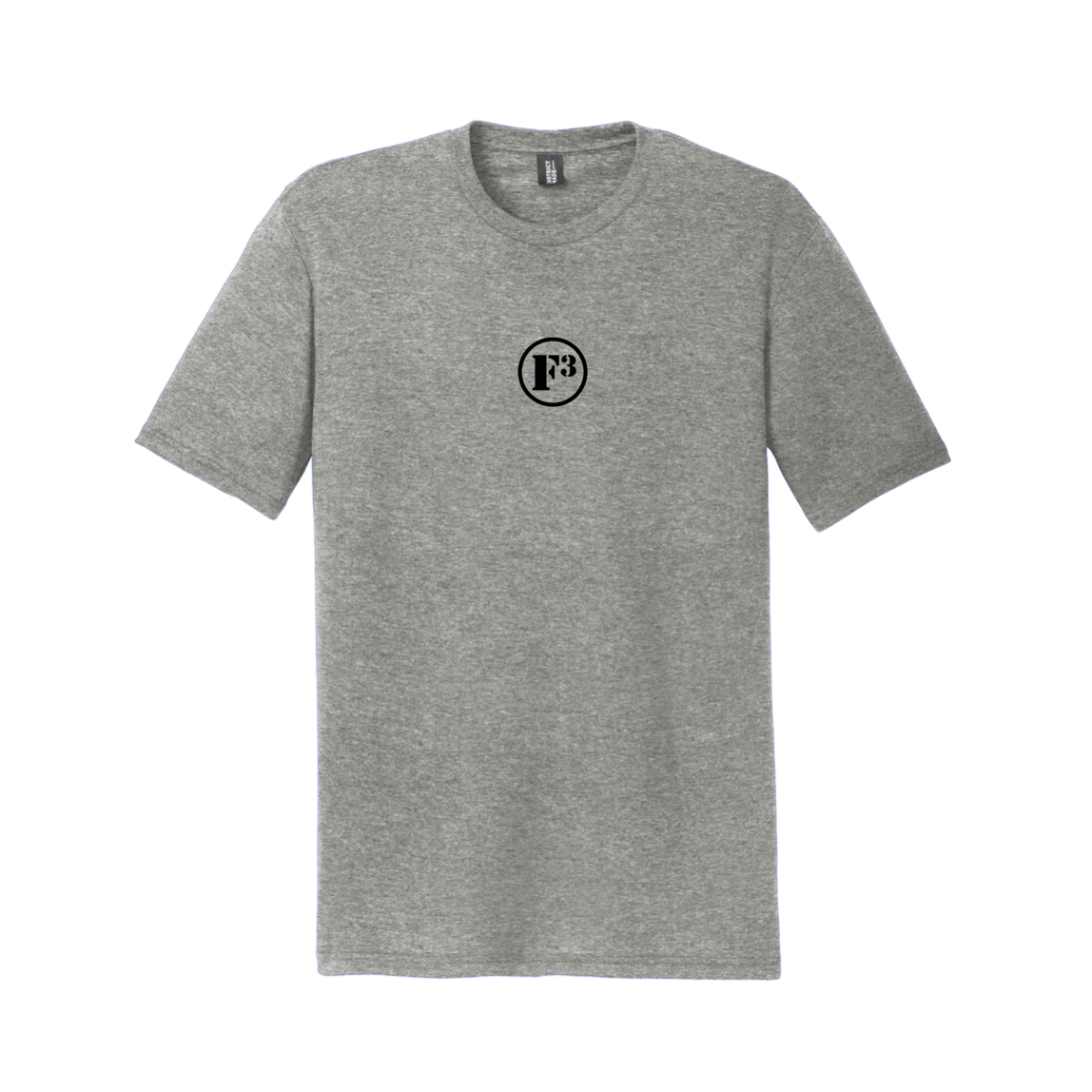 F3 Classic Tri-Blend Tee (Heather Grey)