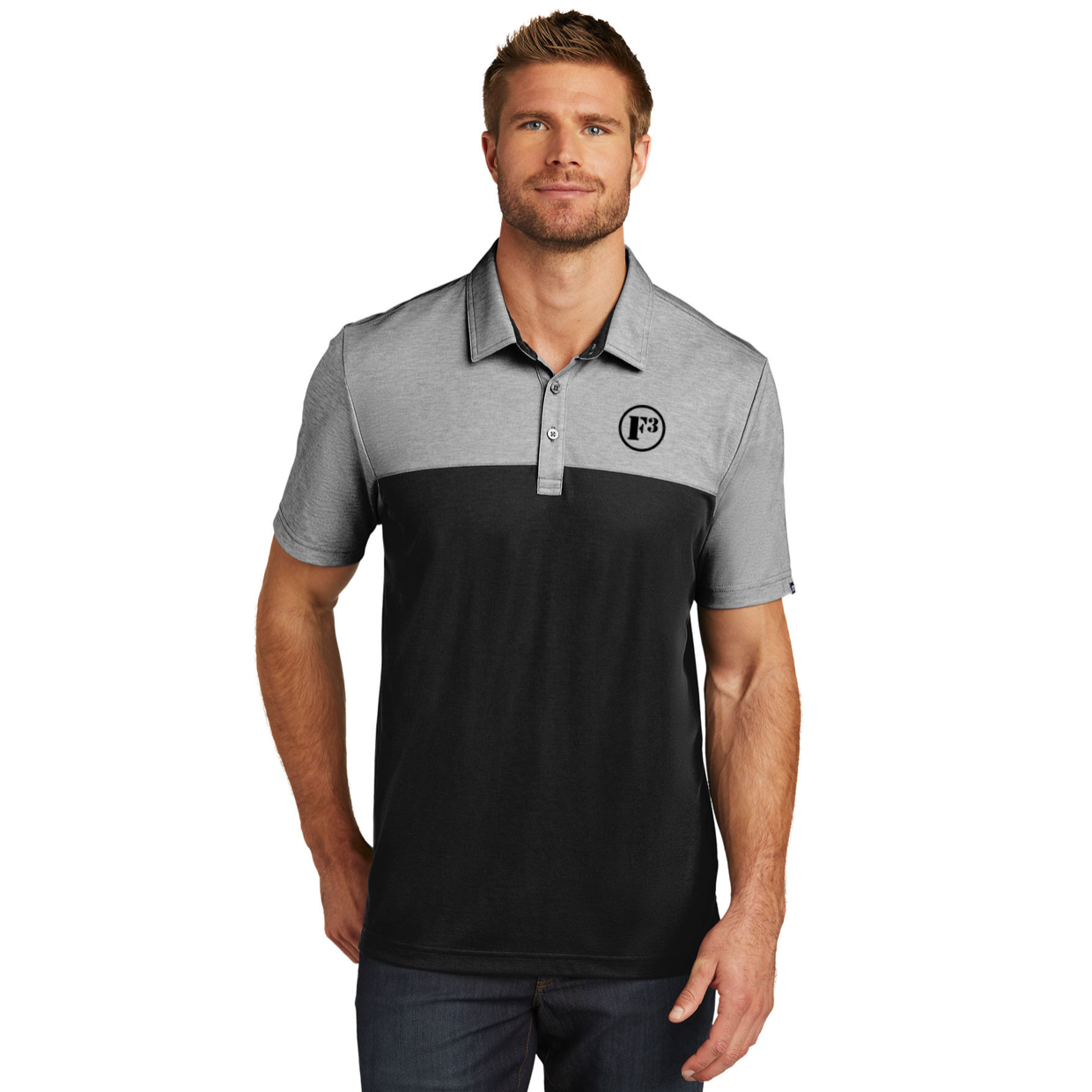 F3 TravisMathew Oceanside Blocked Polo - Made to Order