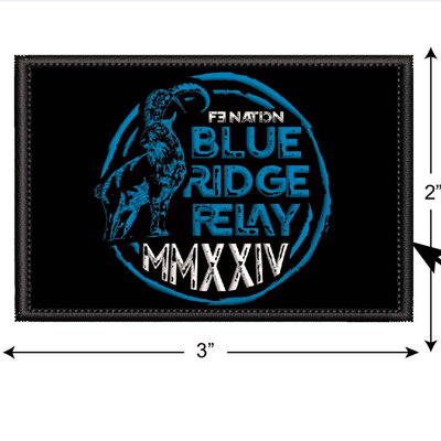 F3 2024 BRR - Blue Ridge Relay Patch Pre-Order July 2024