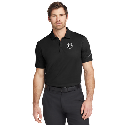 F3 Nike Dri-FIT Solid Icon Pique Modern Fit Polo - Made to Order