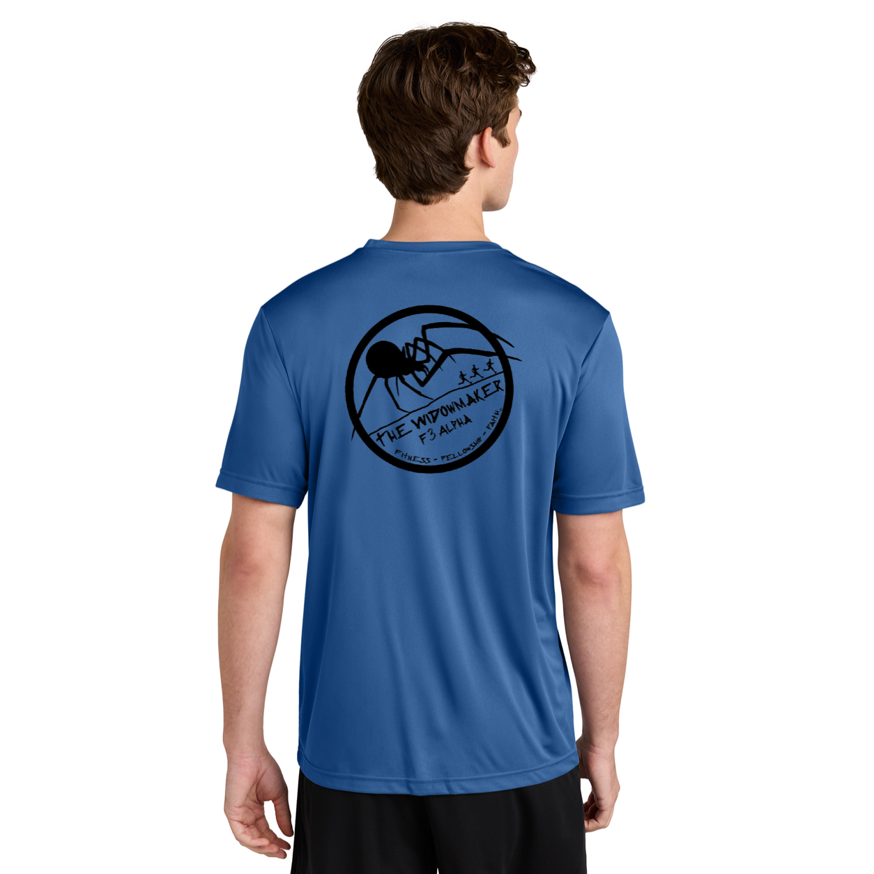 CLEARANCE ITEM - F3 Alpha The Widowmaker - Sport-Tek PosiCharge Competitor Tee Short Sleeve (Royal Blue/ 2XL)