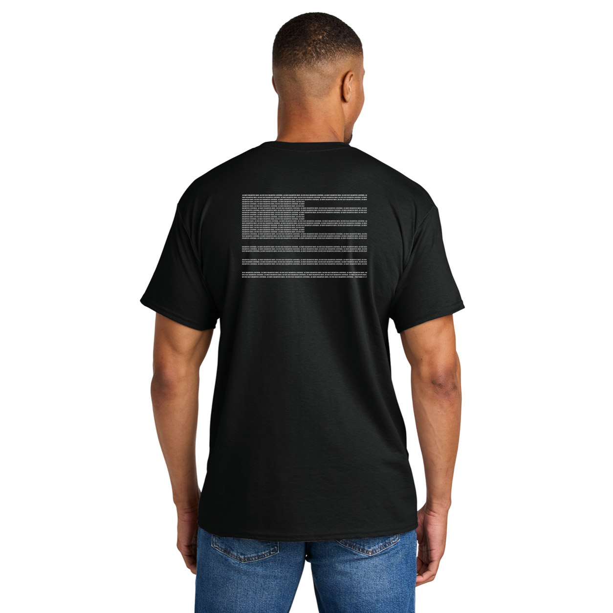 CLEARANCE ITEM - F3 ISI Flag Shirt - DTF Logo - Gildan - DryBlend 50 Cotton/50 Poly T-Shirt(Black/Medium)