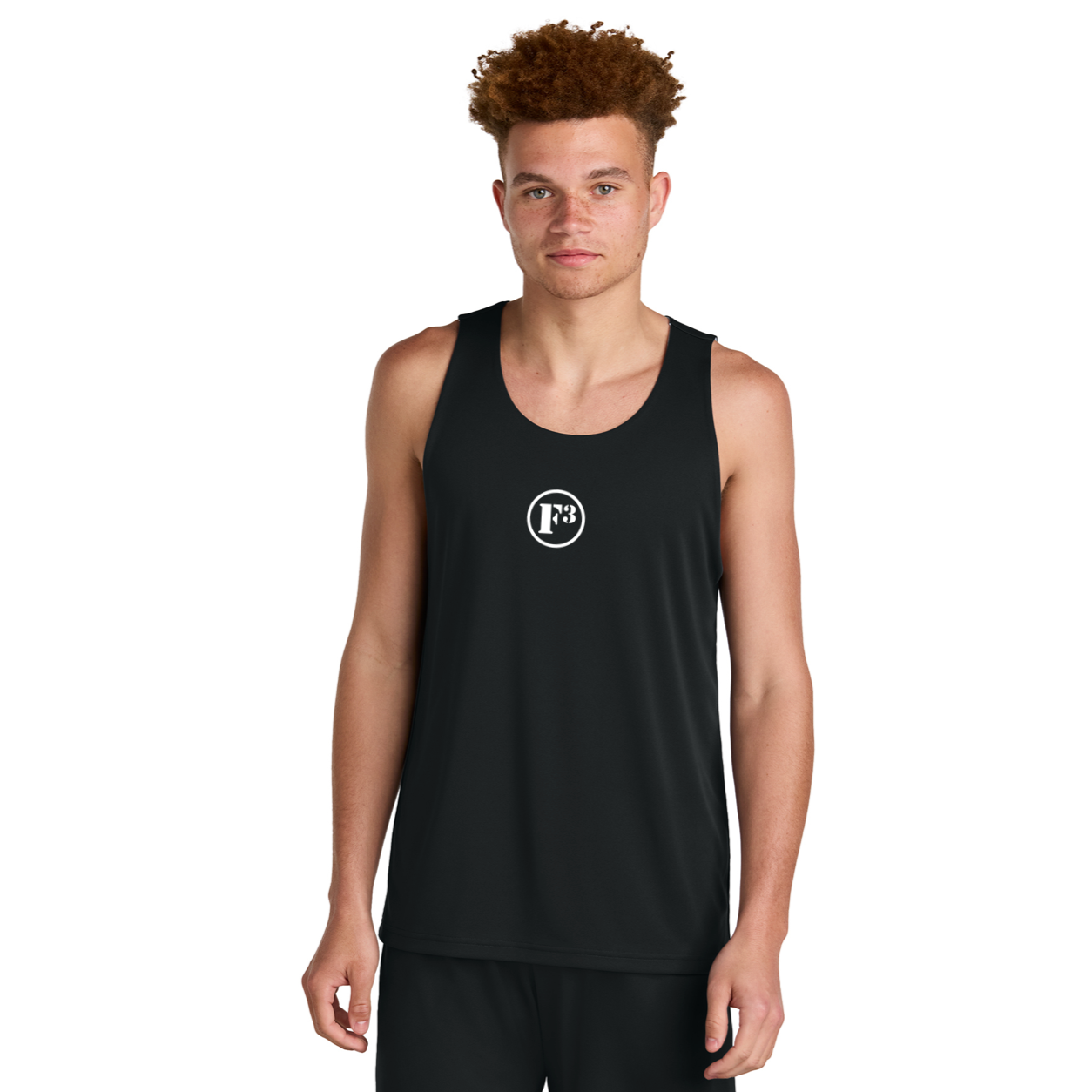 CLEARANCE ITEM - ST551  Sport-Tek PosiCharge Competitor Rev Tank -  Black/White(Large)