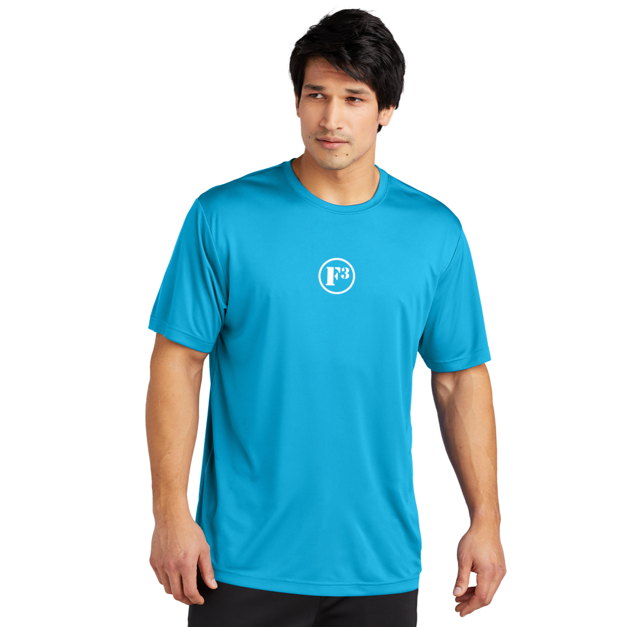 CLEARANCE ITEM - Sport-Tek PosiCharge Re-Compete Tee (Atomic Blue/Large)