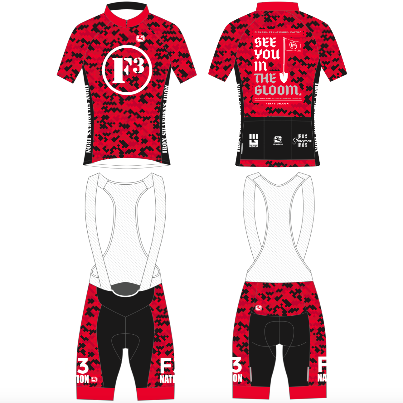 2025 F3 Nation Official Race Jersey Pre-Order - Cycling Kit Pre-Order