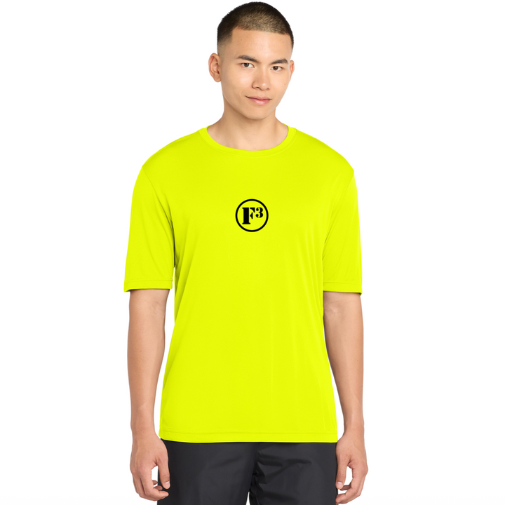 F3 Sport-Tek Adult PosiCharge Competitor Tee Short Sleeve (with Black logo) - Made to Order