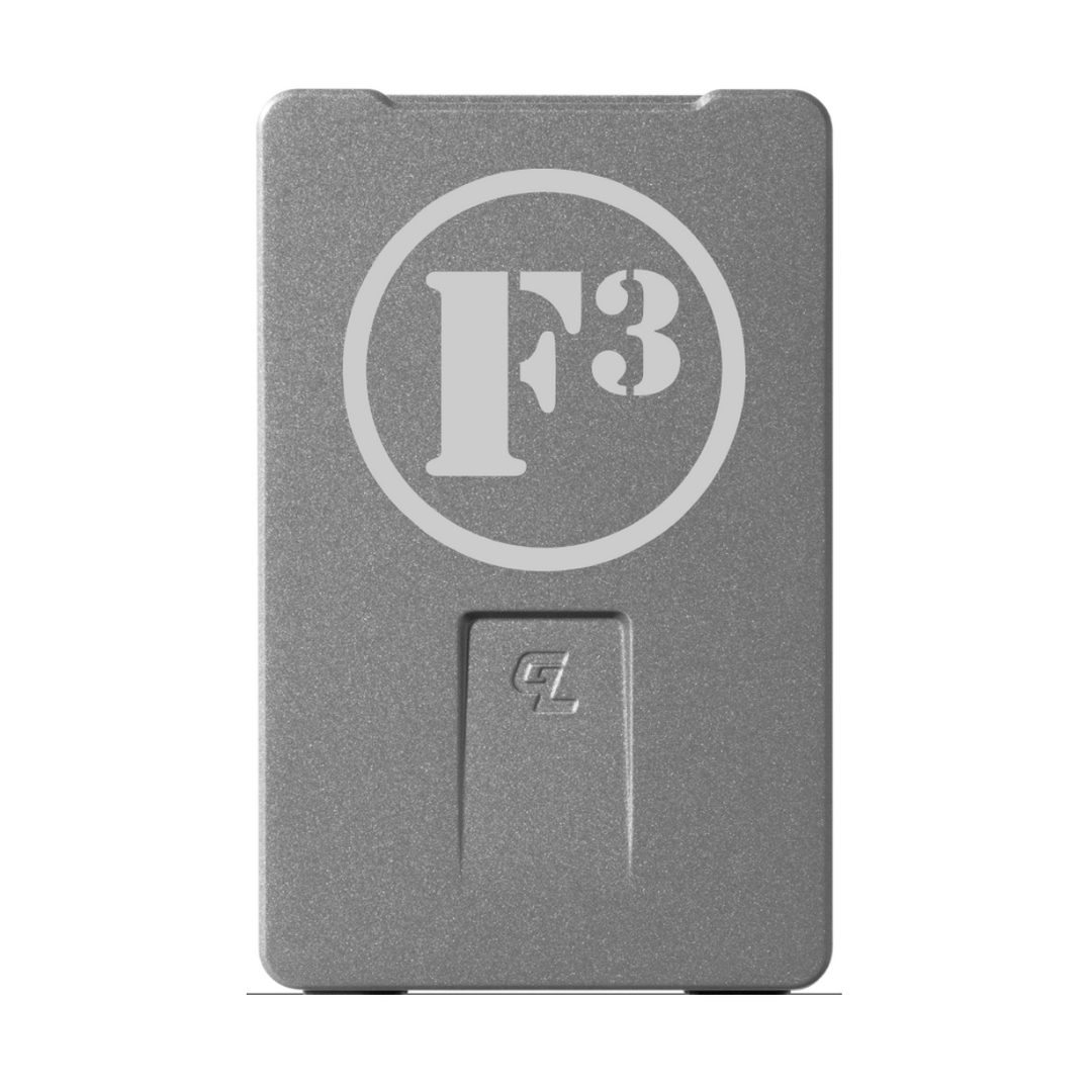 F3 Groove Life Pre-Order: F3 Logo Groove Wallet