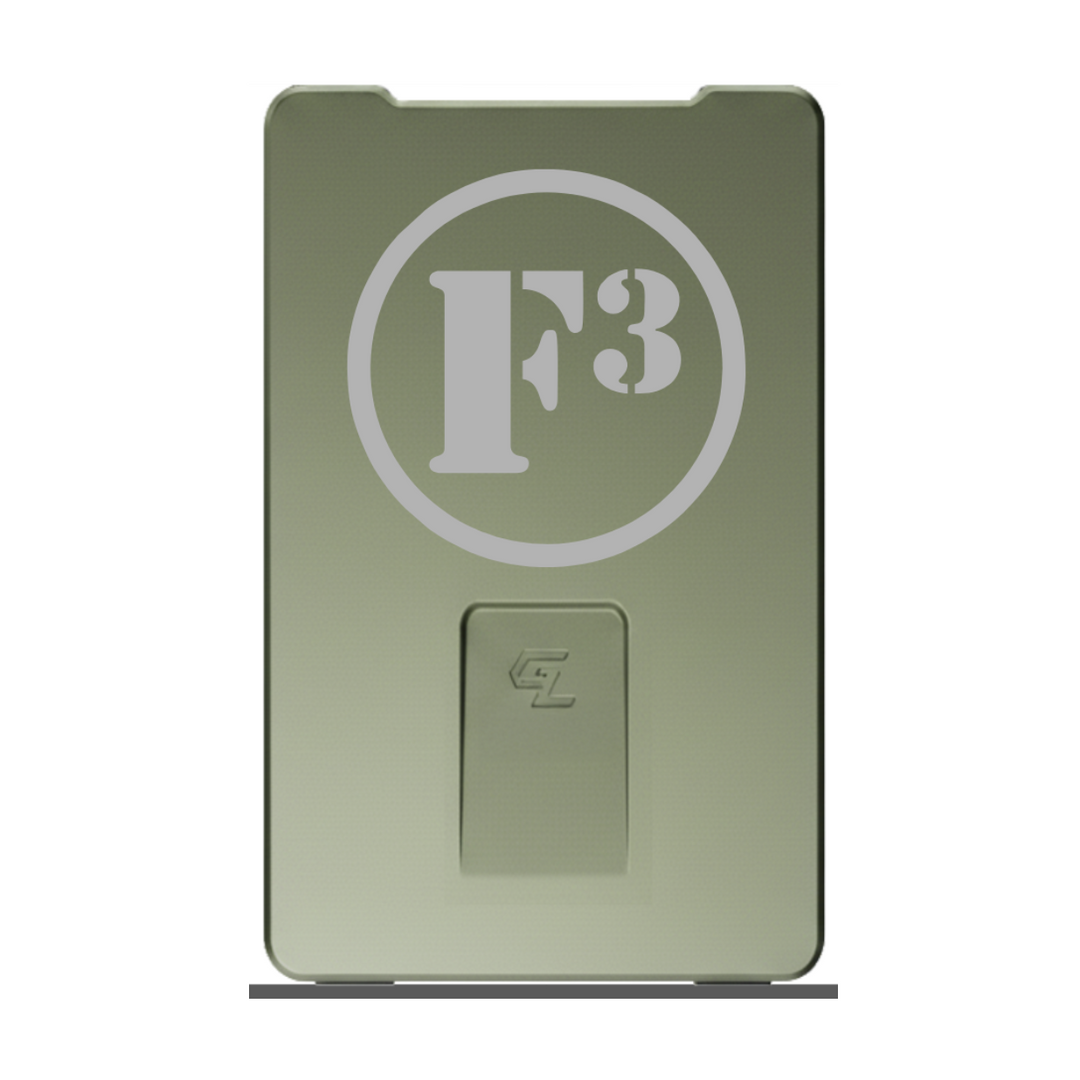 F3 Groove Life Pre-Order: F3 Logo Groove Wallet