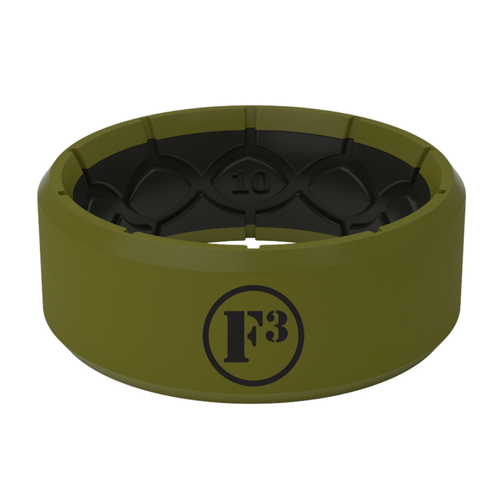 F3 Groove Life Pre-Order: F3 Logo Groove Zeus Edge Ring