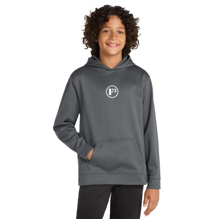 F3 Sport-Tek Youth Sport-Wick Fleece Hooded Pullover - Made to Order