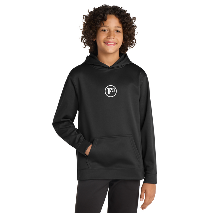 F3 Sport-Tek Youth Sport-Wick Fleece Hooded Pullover - Made to Order