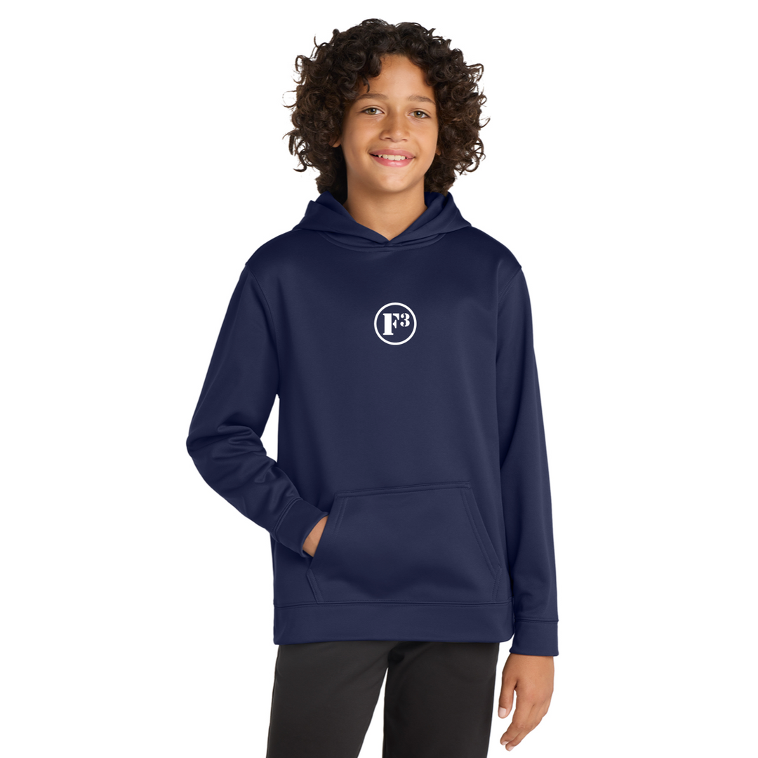F3 Sport-Tek Youth Sport-Wick Fleece Hooded Pullover - Made to Order