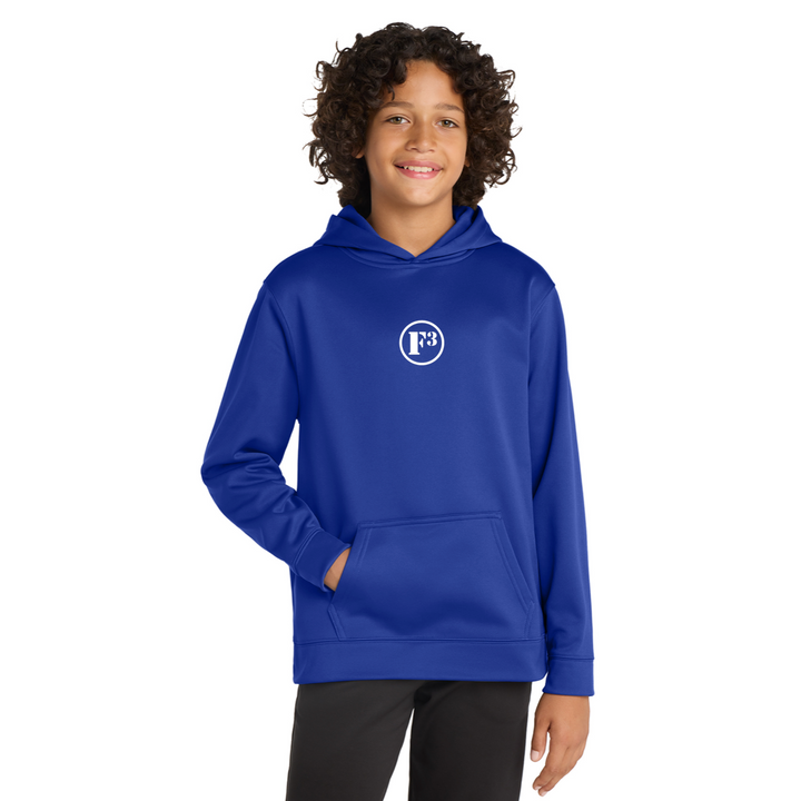 F3 Sport-Tek Youth Sport-Wick Fleece Hooded Pullover - Made to Order