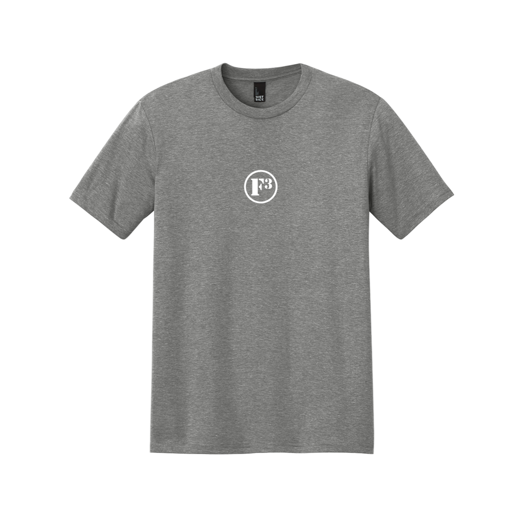 F3 Classic Tri-Blend Tee (Heather Grey)