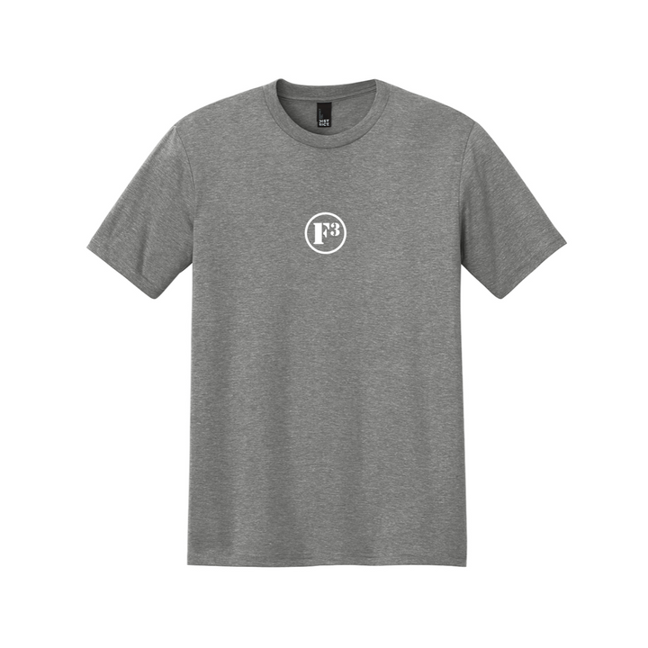 F3 Classic Tri-Blend Tee (Heather Grey)