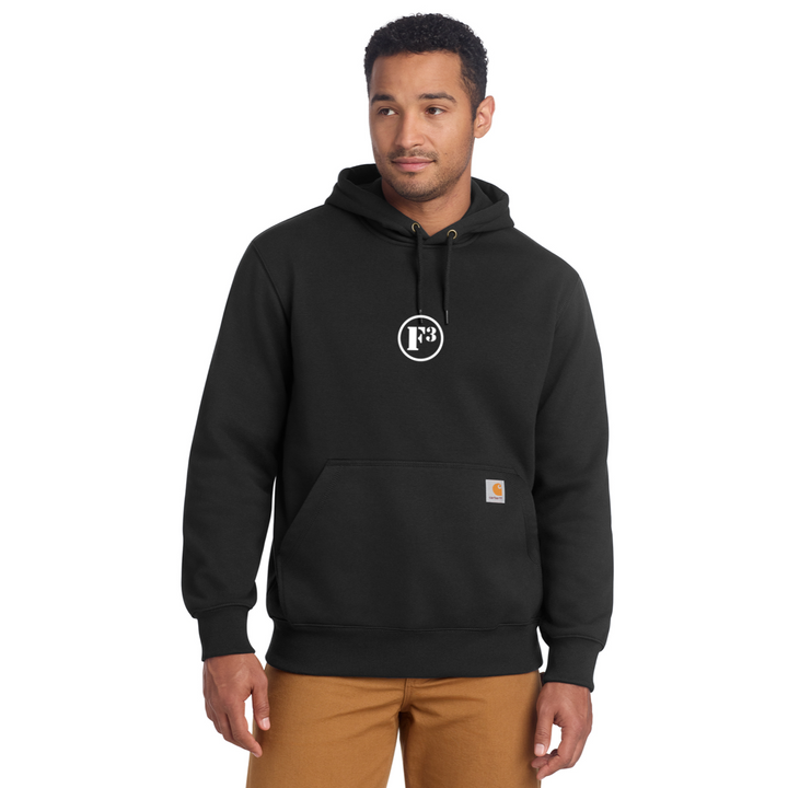F3 Carhartt Men's Rain Defender Paxton Heavyweight Hooded Sweatshirt - Made to Order