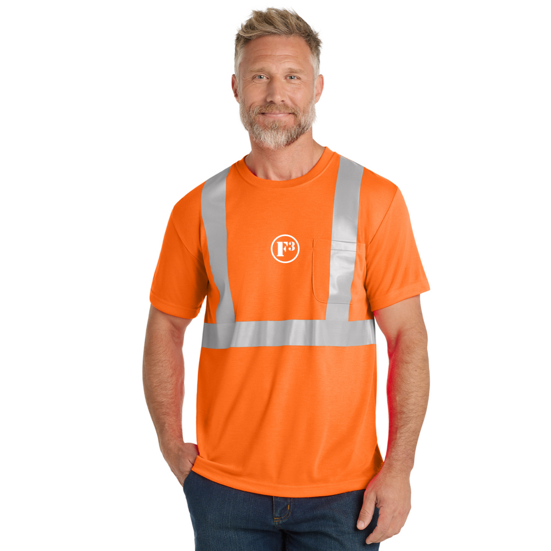 F3 CornerStone ANSI 107 Class 2 Safety T-Shirt - Made to Order