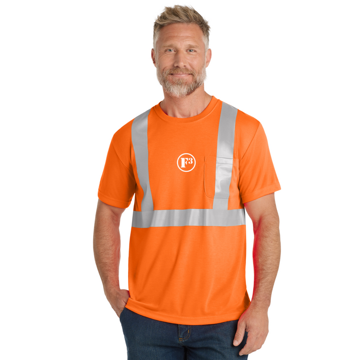 F3 CornerStone ANSI 107 Class 2 Safety T-Shirt - Made to Order