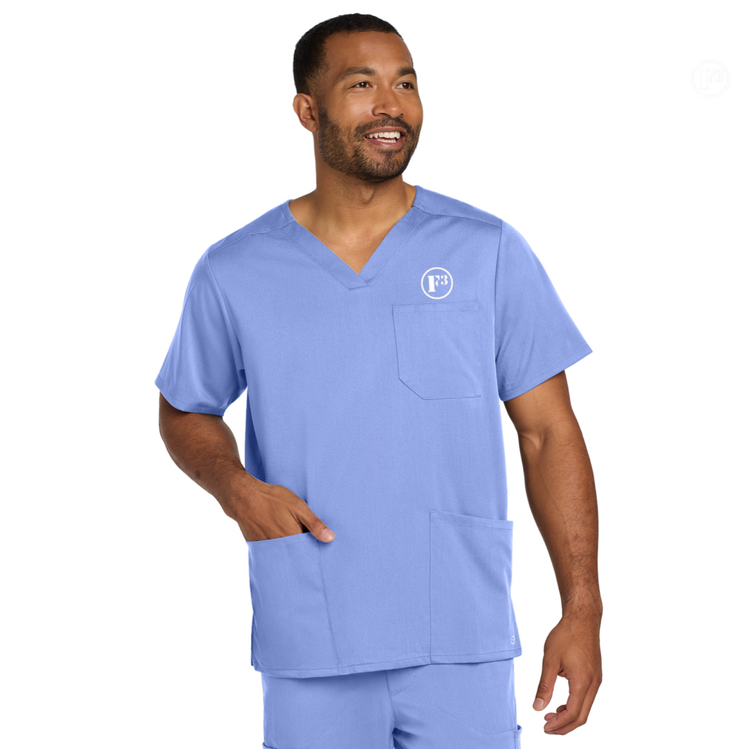 F3 Wink Men's Premiere Flex V-Neck Top - Made to Order