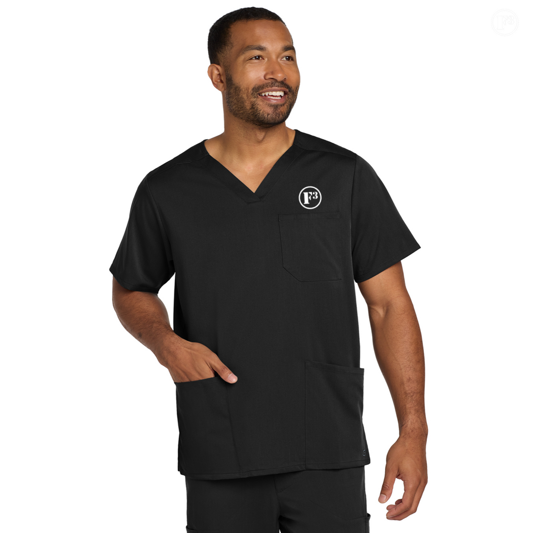 F3 Wink Men's Premiere Flex V-Neck Top - Made to Order