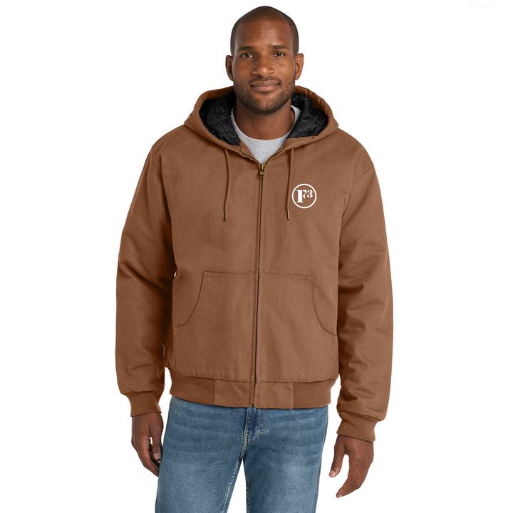 F3 CornerStone Tall Duck Cloth Hooded Work Jacket - Made to Order