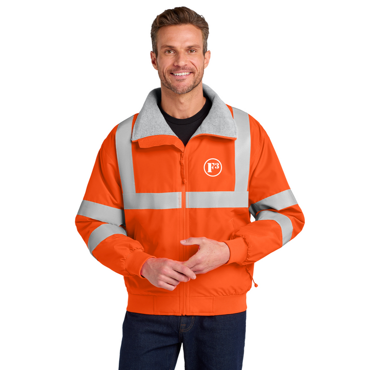 F3 Port Authority Enhanced Visibility Challenger Jacket with Reflective Taping - Made to Order