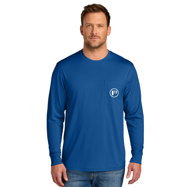 F3 CornerStone Workwear Pro Long Sleeve Pocket Tee - Made to Order
